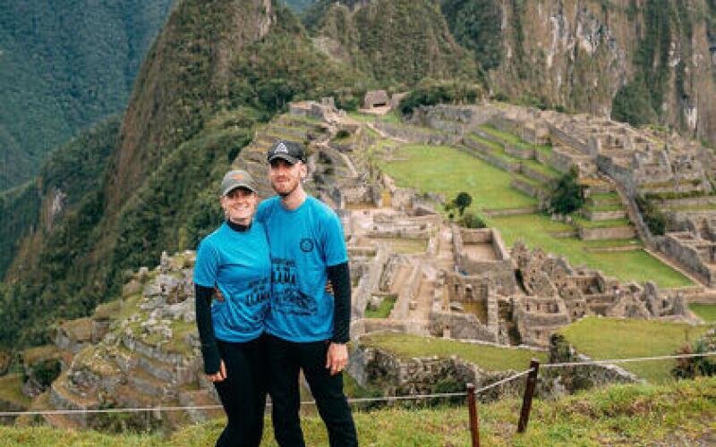 Arrival to Machu Picchu from Inca Trail