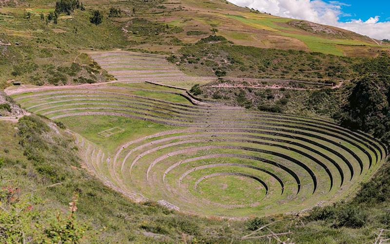 Terrazas de Moray parte del tour a Machu Picchu con Maras y Moray | TreXperience