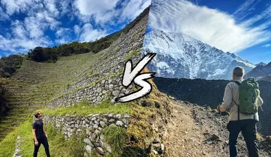 Inca Trail vs Salkantay trek | TreXperience