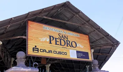 letrero mercado san pedro | TreXperience