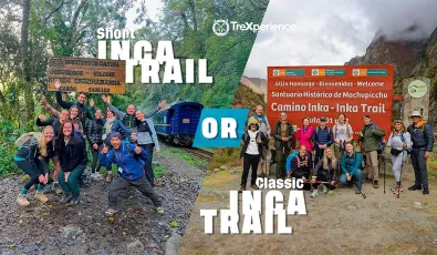Classic Inca Trail 4 days vs Short Inca Trail 2 days | TreXperience Classic Inca Trail 4 days vs Short Inca Trail 2 days | TreXperience