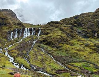 Lares hot springs and 7 waterfalls 2 day camping tour from Cusco | TreXperience