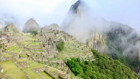 The weather in February in Machu Picchu