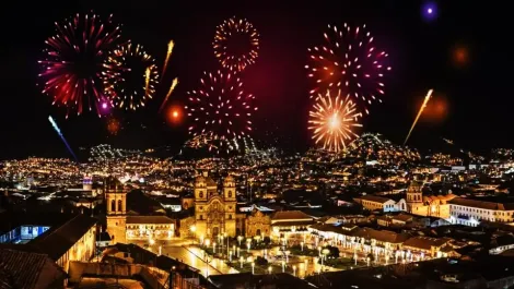 Fireworks in New Year in Cusco | TreXperience