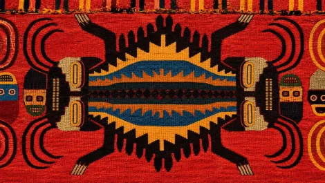 Embroidered Paracas Textile | TreXperience Embroidered Paracas Textile | TreXperience