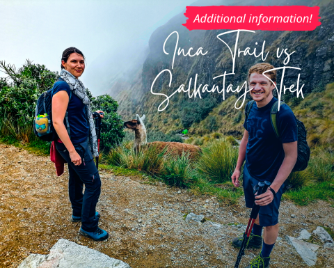 Inca Trail vs. Salkantay | Inca Trail Tours Trexperience Peru