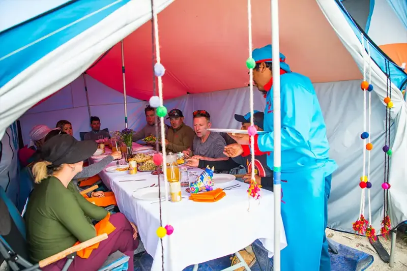 Comida en el Camino Inca | Trexperience Peru