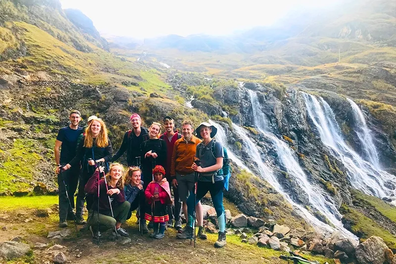 Waterfalls on the Lares Trek to Machu Picchu | TreXperience