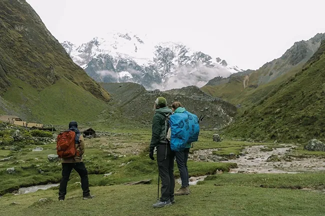 View of Mount Salkantay - Salkantay Trek