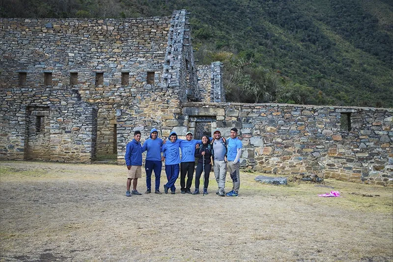 Group of people at Choquequirao site | TreXperience