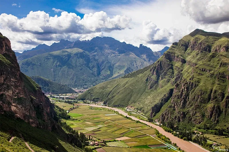 Sacred Valley views from the Huchuy Qosqo Trek 