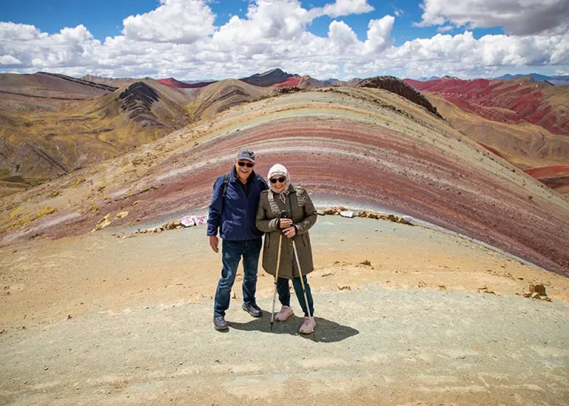 Pareja en la Montaña de Palcoyo 