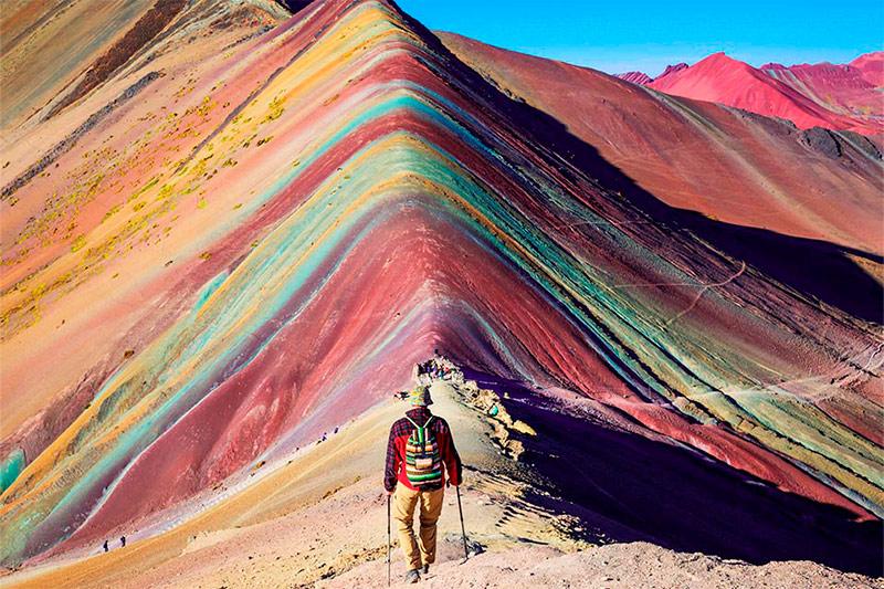 Rainbow mountain in the Peru tours | TreXperience