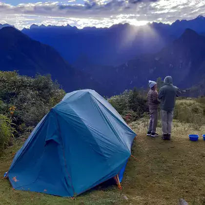 Campamento Llaqtapata - Salkantay tour a Machu Picchu