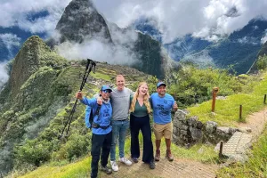 inca trail day 4 arriving machu picchu