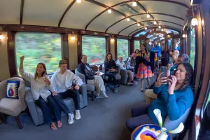 Vistadome return train after Salkantay trek | TreXperience