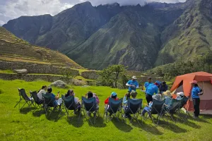 luxury inca trail 5 days resting | TreXperience