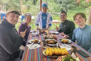 Pachamanca experience on the Salkantay Trek Tours | Trexperience