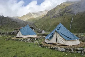Salka Glamp primera noche en la caminata Salkantay | TreXperience