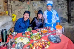 Choquequirao meals | Trexperience
