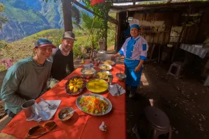 lunch choquequirao trek | TreXperience