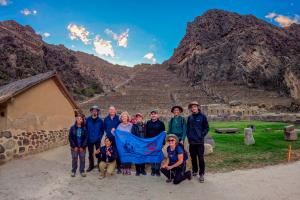 Tourist in Ollantaytambo ruins | Trexperience