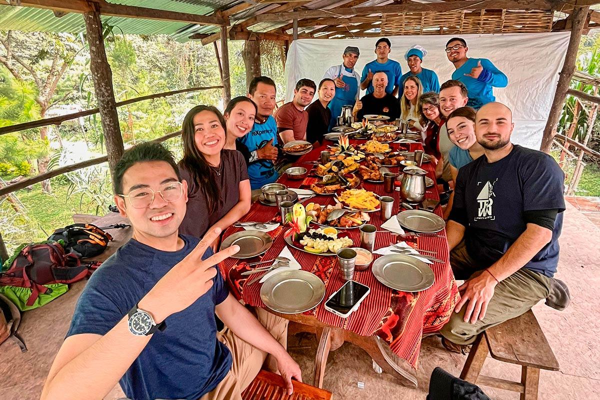 Lunch in the Salkantay tour 8 days | TreXperience