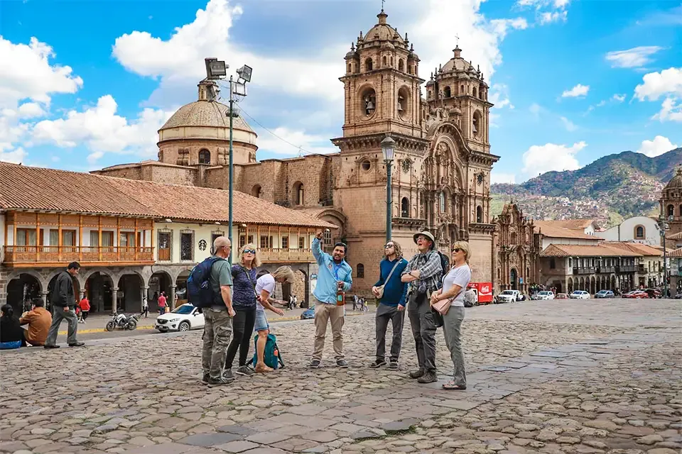 Plaza Mayor en el recorrido por la ciudad con un guía de Trexperience