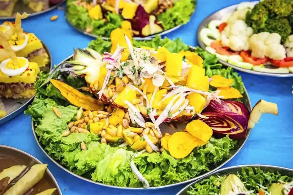 Comida peruana durante la caminata Salkantay | TreXperience