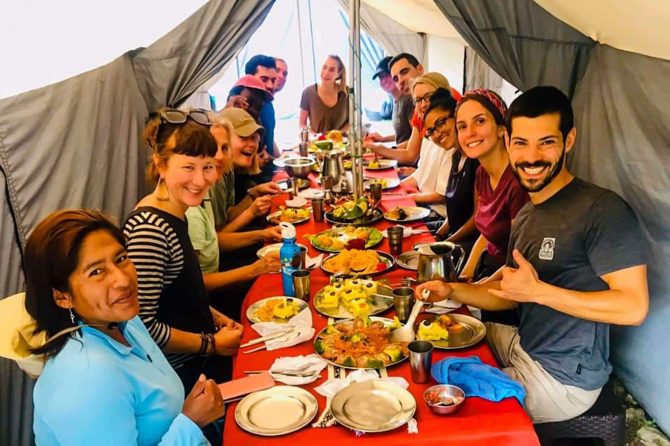 Almuerzo - Huchuy Qosqo + Camino Inca corto