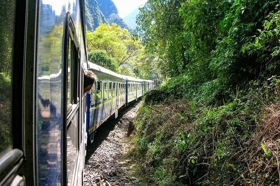 Machu picchu from cusco train | TreXperience