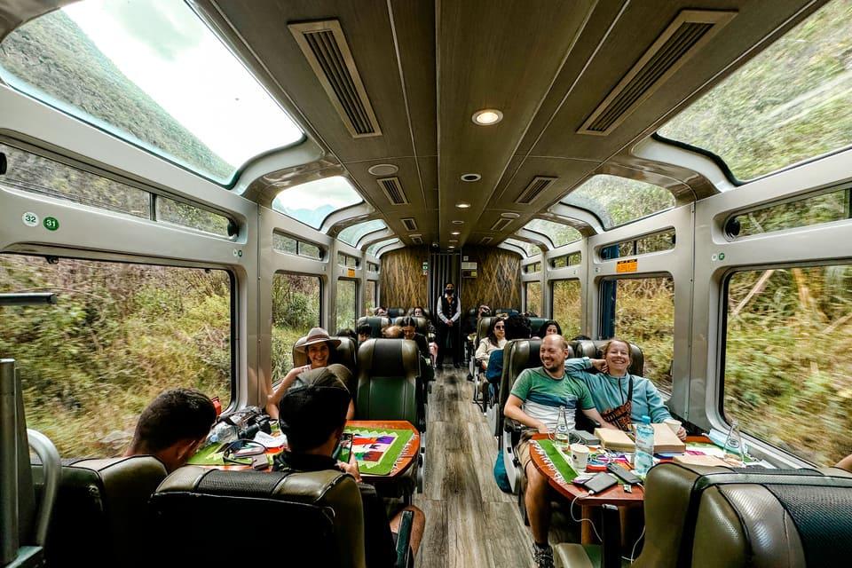 Tren Panorámico Vistadome - Camino Inca Corto 2 dias a Machu Picchu