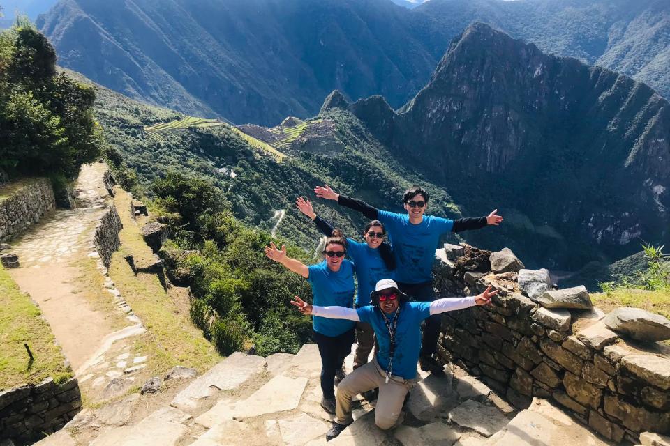 Recién llegado al Sungate el día 2 - Camino Inca corto a Machu Picchu