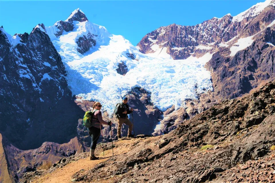 Vistas de la montaña Ausangate