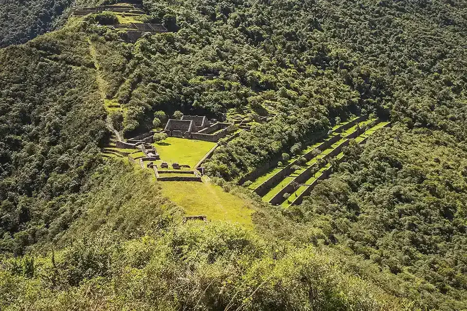 Vista del complejo de Choquequirao | TreXperience