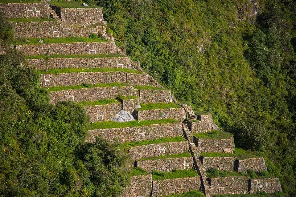 Andenes en Choquequirao | TreXperience