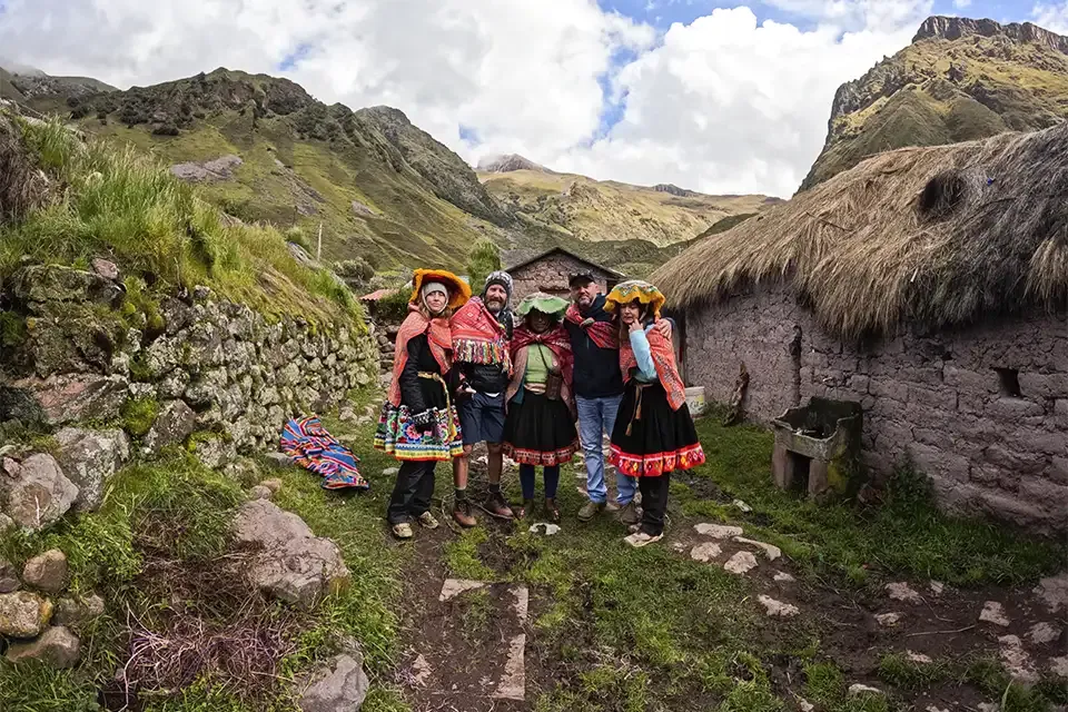 Andean costume in the Lares trek and short Inca Trail 5 days | TreXperience