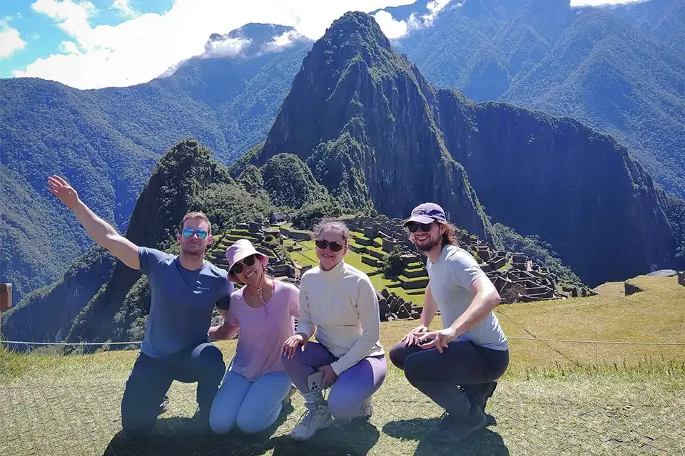 Arriving to Machu Picchu in the Luxury Inca Trail hike | TreXperience