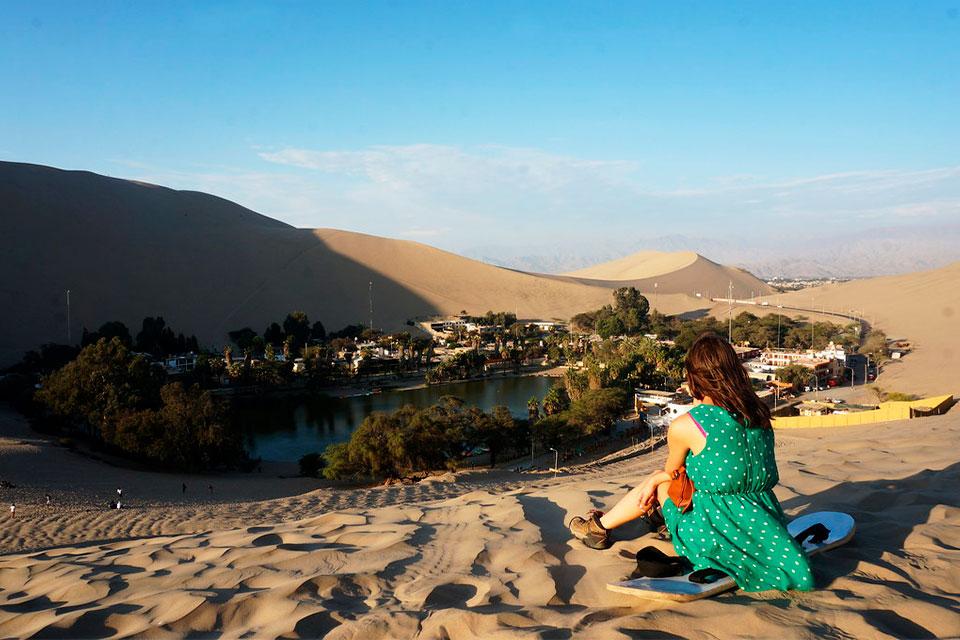 Oasis de la Huacachina en el tour 12 días Peru cultural | TreXperience