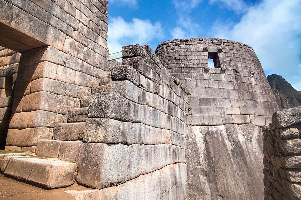 Templo del Sol de la ciudadela de Machu Picchu