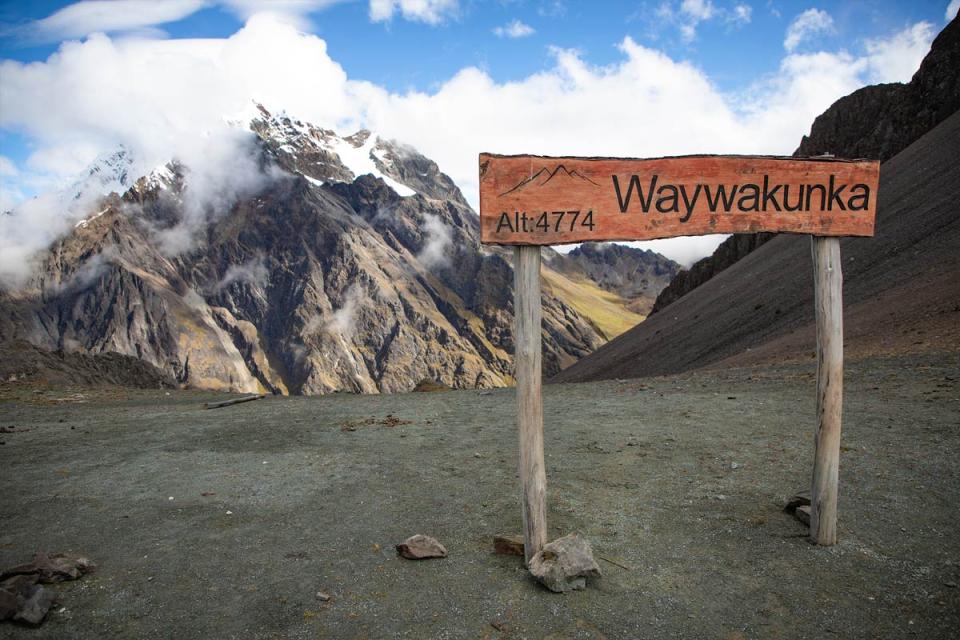 Paso Waywakunka en el tour Salkantay y Laguna Humantay 2 días | TreXperience