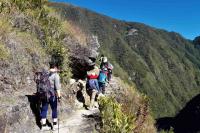 La ruta de senderismo - Camping Camino Inca Corto