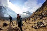 Snow Day at Salkantay Inca Trail expedition