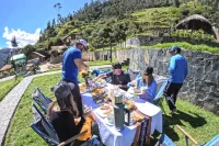 breakfast in the Lares trek to Machu Picchu 4 days | TreXperience