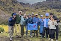 Tourist group in the Lares trek to Machu Picchu 4 days | TreXperience