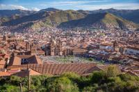 Vista panorámica de Cusco con la Plaza de Armas y la Catedral al centro (tour por la ciudad de Cusco, medio día) | TreXperience