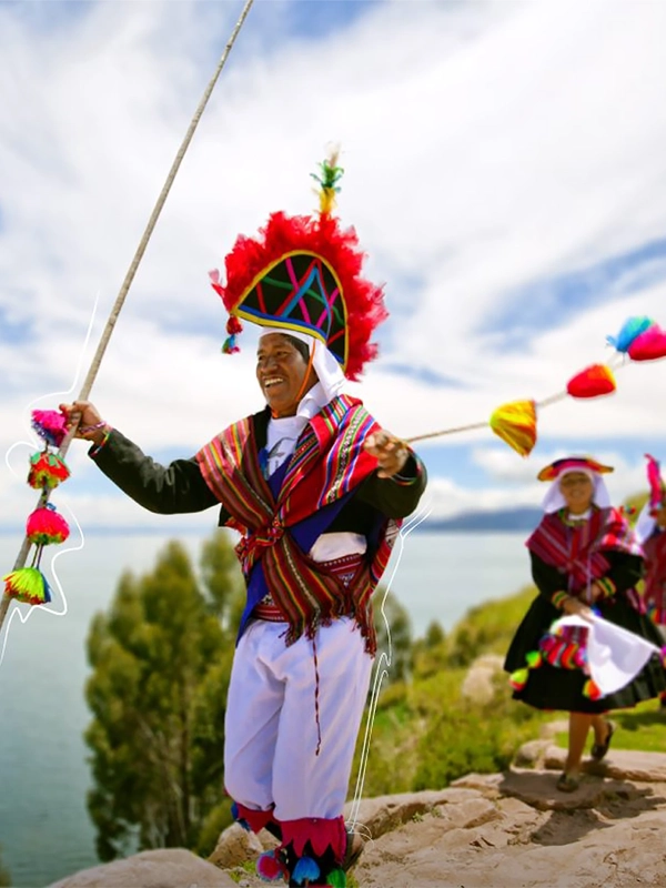 Negritos dance on Taquile Negritos dance on Taquile | TreXperience