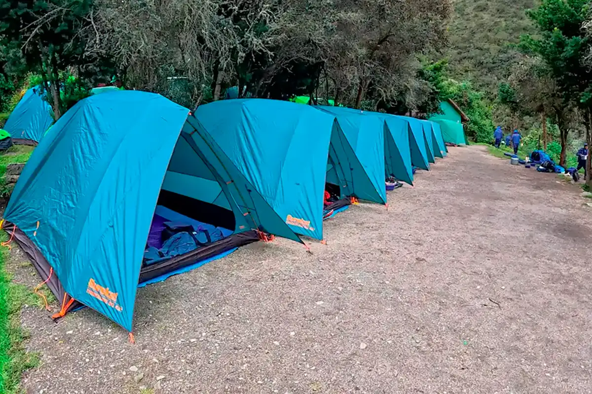 Tents in the Inca Trail | TreXperience