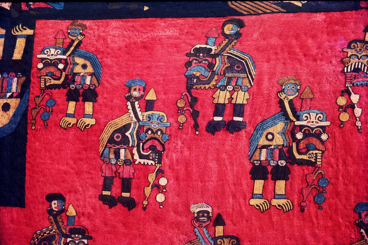 Red Nazca textile | TreXperience Red Nazca textile | TreXperience
