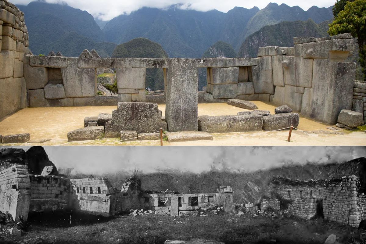 Templo de las Tres Ventanas en Machu Picchu, Hiram Bingham Templo de las Tres Ventanas en Machu Picchu, Hiram Bingham | TreXperience